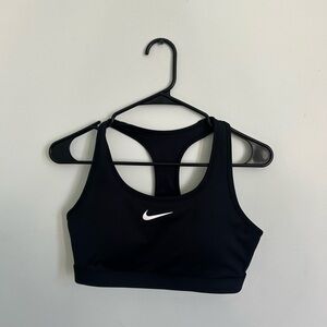 Nike Women's Black Racerback Sports Bra